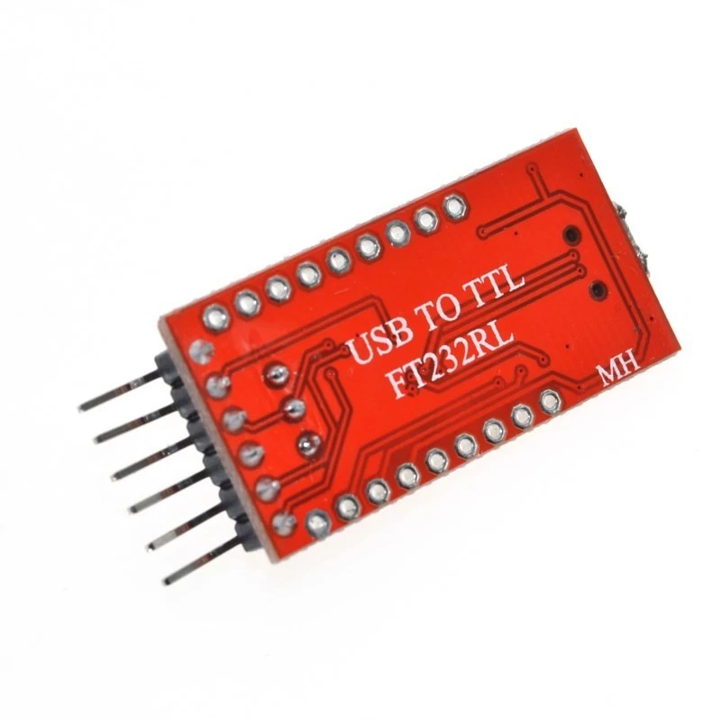FTDI FT232RL USB to TTL Serial Converter Adapter Module 5V and 3.3V + Cable - Imagen 4 de 4
