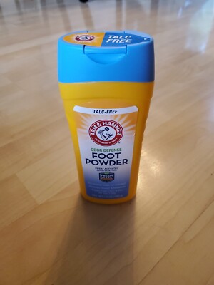 Arm & Hammer Odor Control Foot Powder, 7 oz Each NEW, U1
