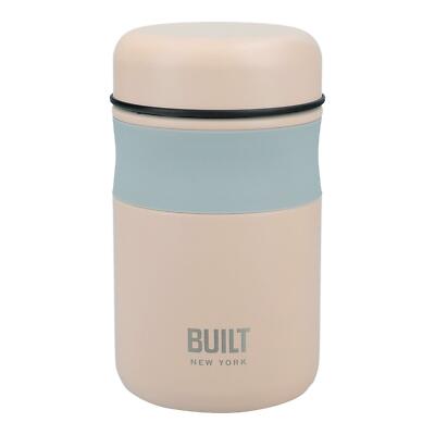 Kitchencraft BUILT 490ml Lebensmittelflasche - Hellrosa