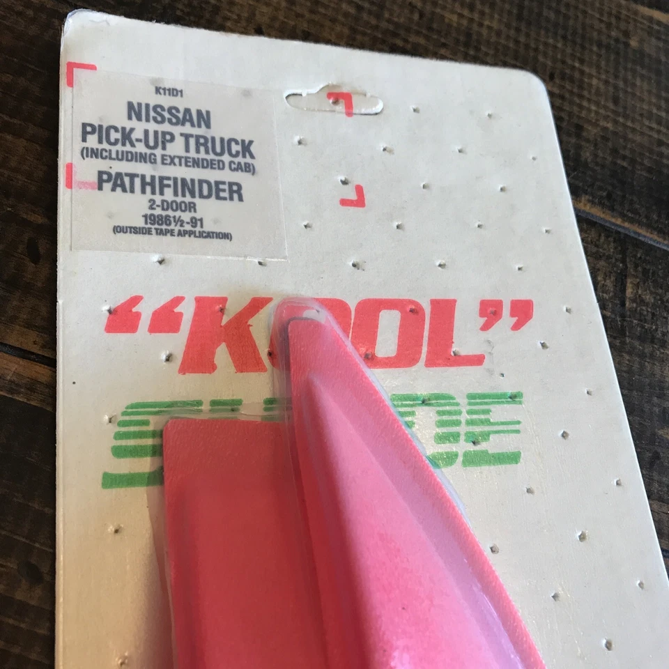 Para Nissan Pathfinder Defletor de Janela Rosa Ventilação Viseira Solar Guarda Chuva NOS - Imagem 2 de 4