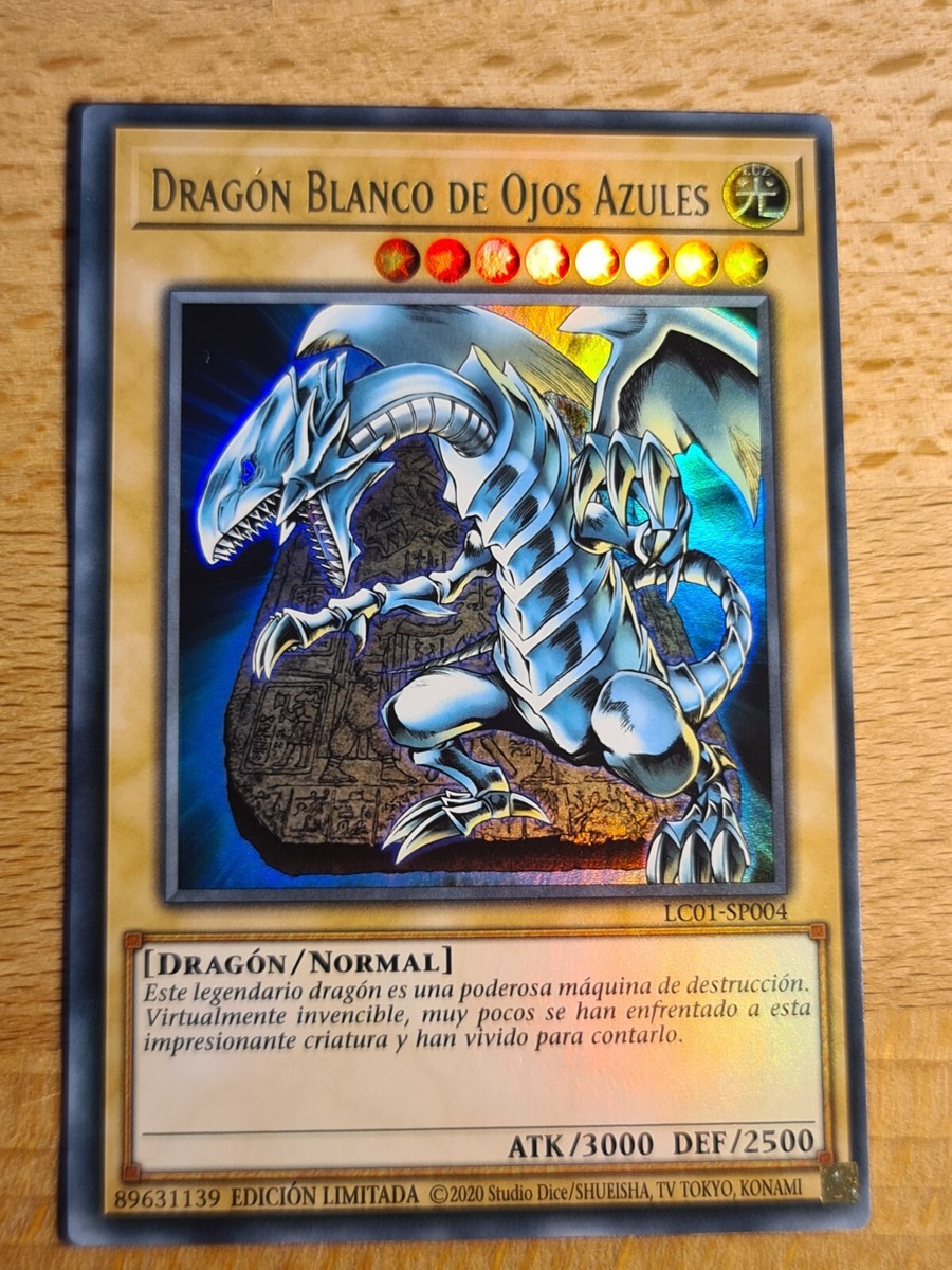 Blue-Eyes White Dragon (V.1 - Ultra Rare)○YUGIOH○LC01○SPANISH