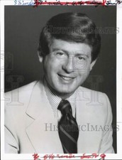 1979 Press Photo Ted Koppel, ABC TV News Correspondent on "World News Tonight"