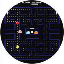 Slipmat Scratch Pad Felt for any 7" Turntable Vinyl  45 DJ Record Player PACMAN