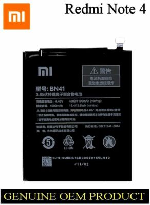 Xiaomi Redmi Note Original Battery BN41 4100mAh