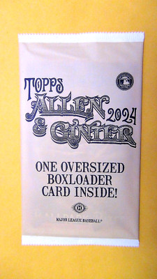 VERY RARE! 2024 TOPPS ALLEN & GINTER OVERSIZED BOXLOADER CARD !! SP | eBay
