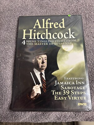 Alfred Hitchcock 4 spine tingling films ****N ew Free Shipping****