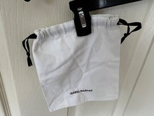 ISABEL MARANT WHITE 7.5x8.25 Authentic Drawst...