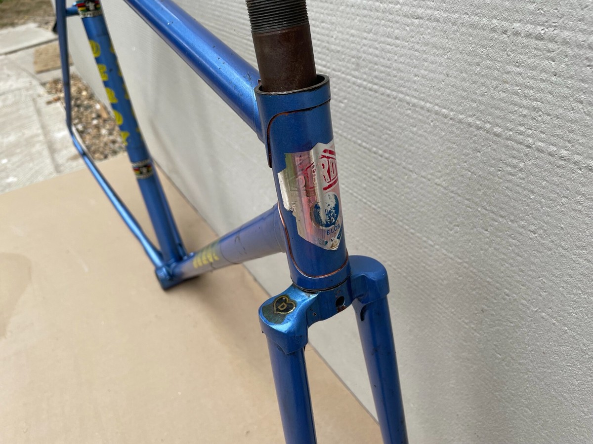Cadre De Vélo Vintage DEROY Corsa Competizione - Occasion Bon état - Pour Projet Rétro Ou Collection