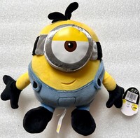 Minions Stuart Lachend 25 Cm Schmidt Kuscheltier PlüSchfigur 42731 SammlerstüCk