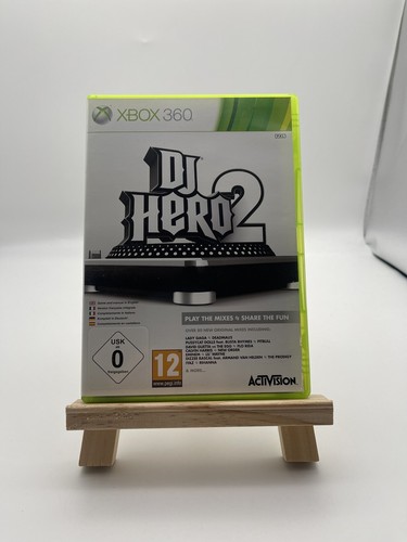 DJ Hero 2 Microsoft Xbox 360, 2010 inklusive Handbuch CD KRATZFREI Top Zustand