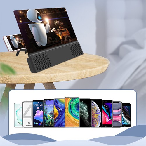 3D Screen Amplifiers Mobile Phone Magnifier With Enlarged Speaker Video - Zdjęcie 7 z 12