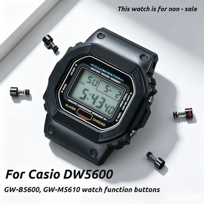 For Casio G-Shock DW5600 GW-B5600 GW-M5610 DIY Modify Replacement Watch Buttons