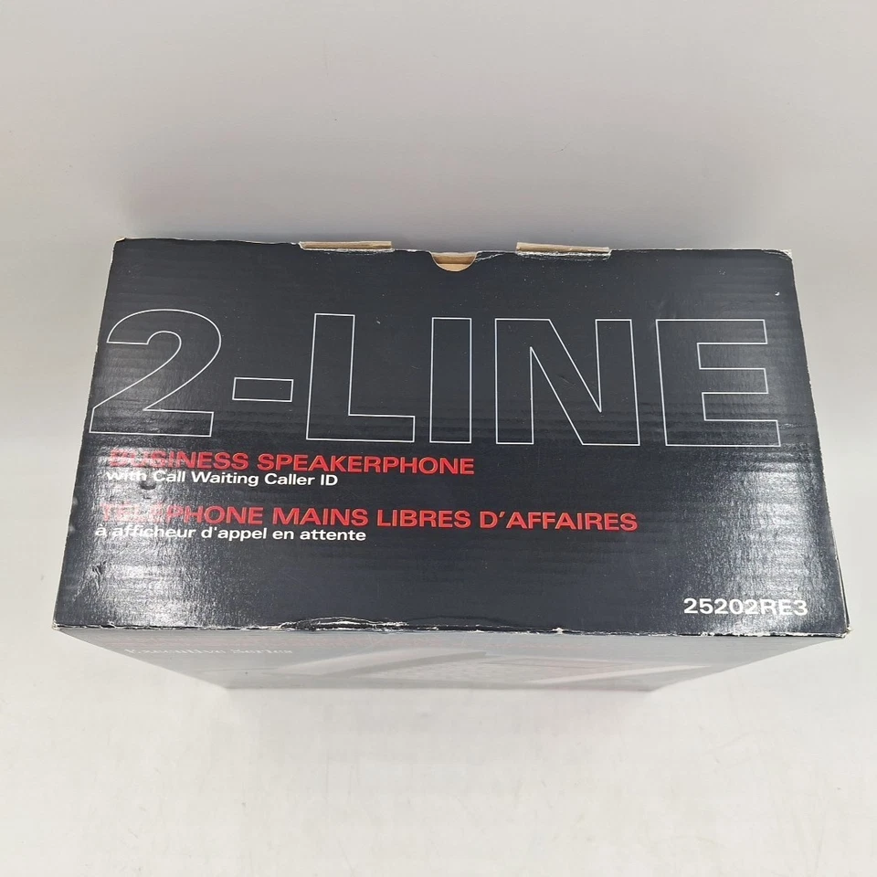 Teléfono de Escritorio Serie Ejecutiva RCA 2 Líneas Modelo 25202RE3-B Thomson Inc  Foto 2 de 4