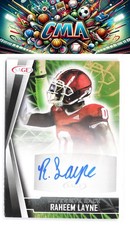 2022 SAGE #A-RL Raheem Layne Autographs Black