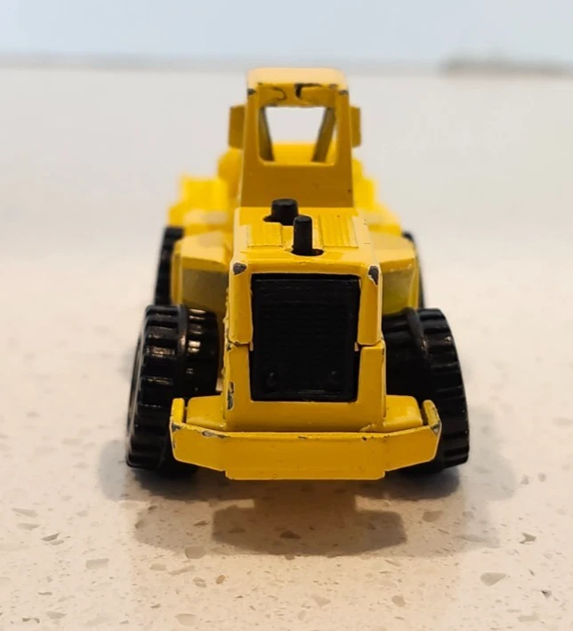 Vintage 1979 Mattel Hot Wheels Yellow Cat 3 Wheel Loader 1172 Diecast Malaysia - Image 3 of 4