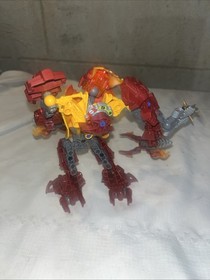 Lego Bionicle Glatorian 8979 Malum Complete With Canister & Manual