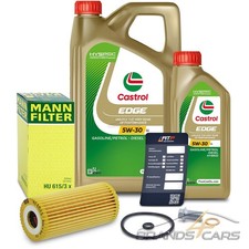 MANN-FILTER ÖLFILTER+6L CASTROL EDGE 5W-30 LL FÜR MERCEDES W169 160-200