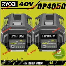 2X For Ryobi 8.0Ah Battery 40V BPL3626 BPL3650D BPL3640D BPL3650 BPL3626D
