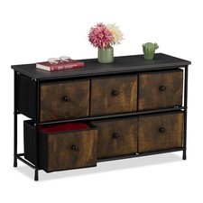 Comò Cassettiera Credenza Ingresso 6 Cassetti Camera Letto HxLxP: 51x87x32 cm