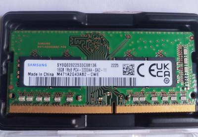Samsung  M471A2G43AB2-CWE 16GB PC4-25600 DDR4-3200MHz Non-ECC 1Rx8 Speicher