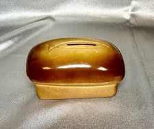 Vintage 1973 World Vision Love Loaf Coin Money Bank Charity Advertising