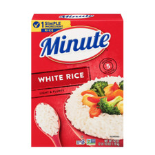 Minute Instant White Rice, Light and Fluffy, Gluten Free, 42 oz