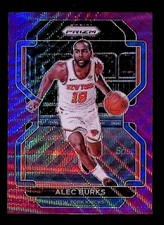 Alec Burks 2021-22 Panini Prizm Purple Wave Prizm #65 New York Knicks