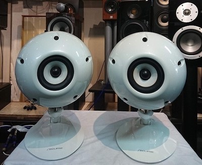 Eclipse TD510 MK2 weiß Lautsprechersystem Paar Set Audio getestet aus Japan