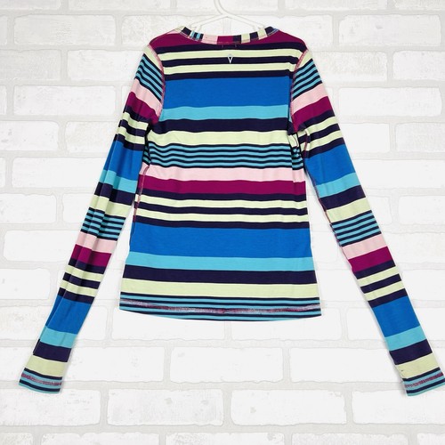 IVIVVA by LULULEMON Striped Multicolor Long Sleeve Girls' Reversible Size 10-12 - Picture 19 of 24