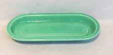 VINTAGE Homer Laughlin Fiesta® Green UTILITY TRAY 1936 Bread Celery Relish Dish