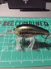 VINTAGE BAGLEYS BALSA DB3 DIVING CRANKBAIT MADE IN USA