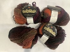 Noro Kureyon Yarn 100 Wool Multicolor  128 50g 100m Made in Japan