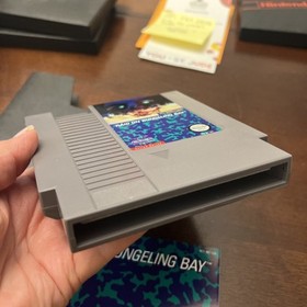 NES RAID ON BUNGELING BAY, SLEEVE, MANUAL AND 5 SCREW CARTRIDGE 1987