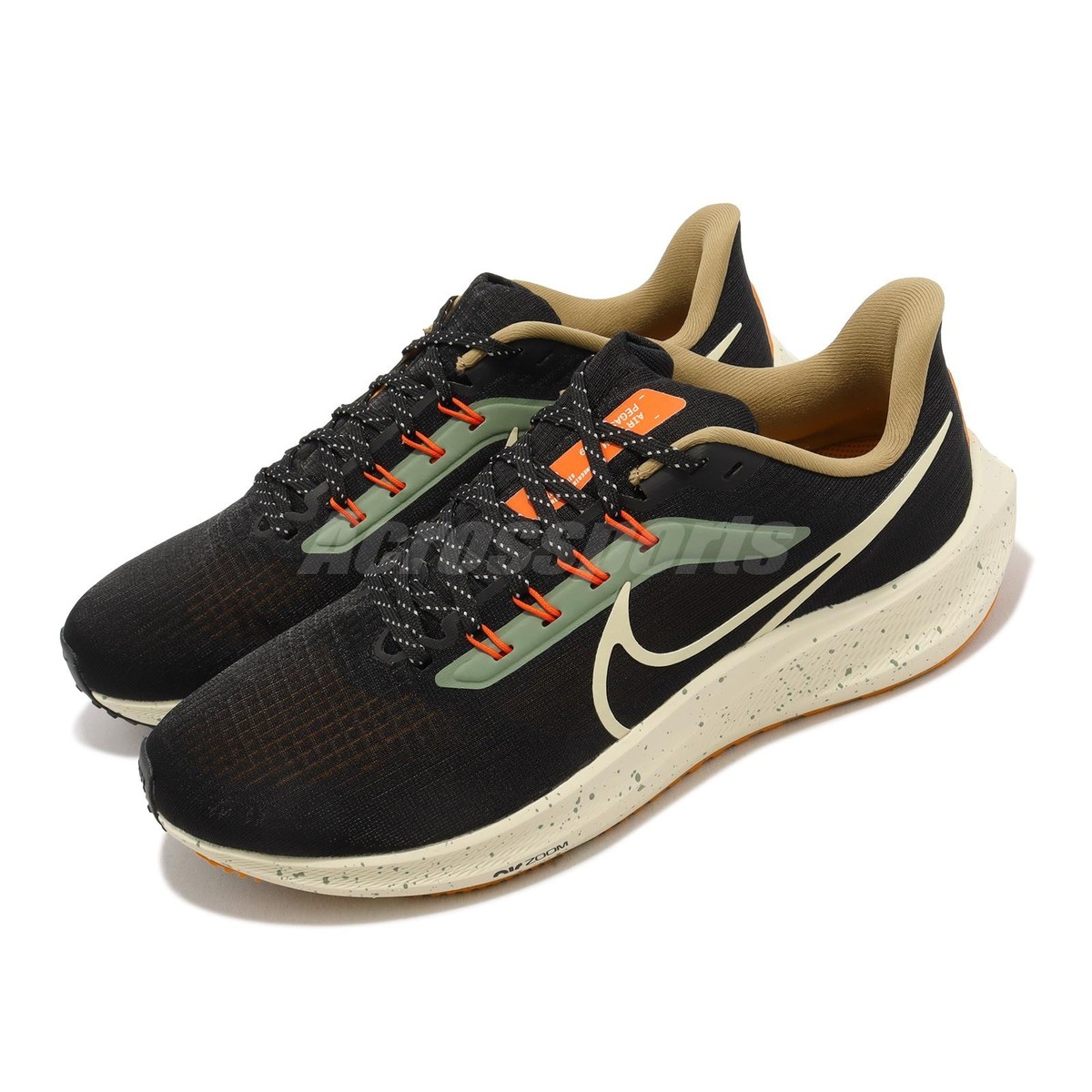 Nike Air Zoom Pegasus 39 Black Coconut Milk Men Road Running Shoes