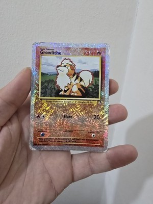 Growlithe #45 Reverse Holo Pokemon Legendary Collection MP