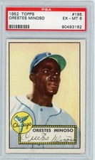 1952 Topps Orestes Minoso #195 PSA 6