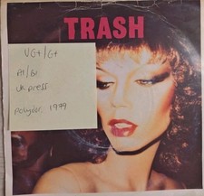 Roxy Music Trash Vinyl Record 7" VG+/G+ POSP32 1979