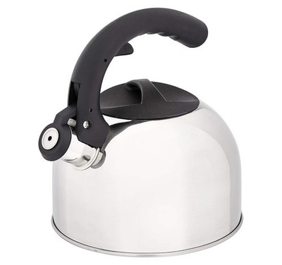 Amazon Basics Edelstahl Teekessel Pfeifender Teekessel
