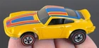 Vintage Hot Wheels Redline 1975 Yellow Porsche P-911 Flying Colors - HIGH GRADE!