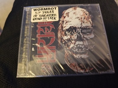 RARE SEALED GRINDCORE DOUBLE CD WORMROT ABUSE EARACHE RECORDS 2010 HYPE STICKER
