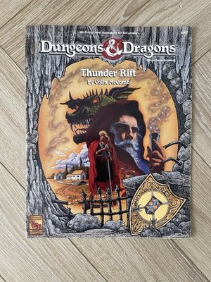 Dungeons & Dragons D&D Thunder Rift Abenteuerspiel 9357 1992 TSR