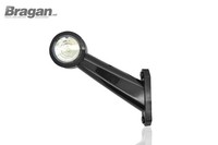 Bragan™ BRA1008R LED Seitenmarkierungsleuchte Rechts 12/24V Rot Weiß LKW Van 4X4