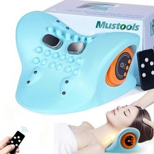 2026 New Neck Massager Relaxer Electric with Heat, 3 Modes, 26 Angle Cervic