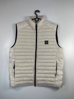 Stone Island 7715G0224 V0080 Packable Quilted Down Vest Jacket Mens Size XL