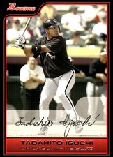 Tadahito Iguchi 2006 Bowman #110 White Sox MLB READ FREE SHIPPING AutographDen