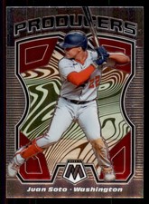 2021 Panini Mosaic #P6 Juan Soto Producers Washington Nationals