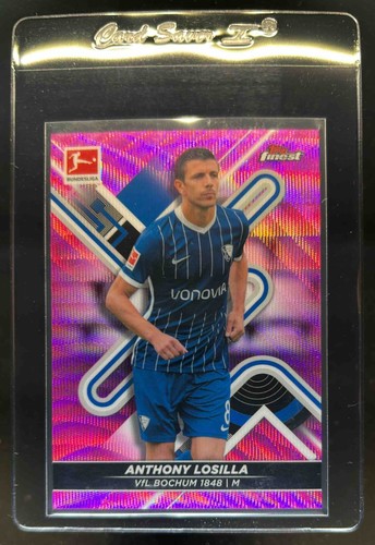 2021 Finest Bundesliga Anthony Losilla Pink Wave Refractor #259/300 Bochum