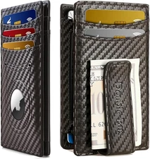 Slim Wallet for Men Credit Card Holder Wallet RFID Blocking Bifold Mens Slim Wal