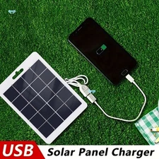 Portable Solar Panel Power USB Maintainer Outdoor For Battery Cell Phone Charger