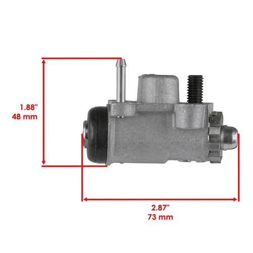 Front L/R Brake Cylinder & Shoe For Honda Fourtrax 300 TRX300FW 4x4 1988-2000 - Foto 3 di 7